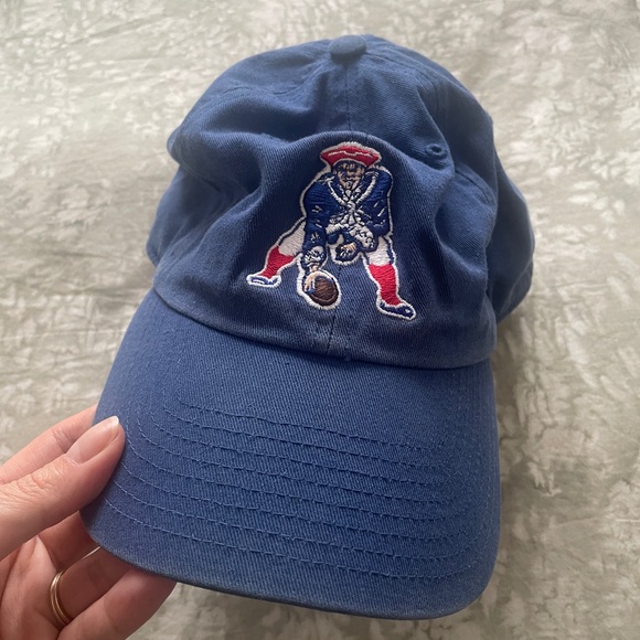 Blue Embroidered Patriots Cap - Picture 2 of 4